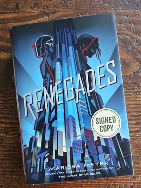 Renegades by Marissa Meyer - Signed Copy Hardcover